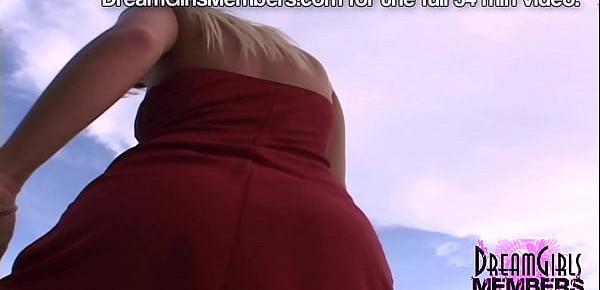  Public Pussy Upskirts With Smoking Hot Blonde